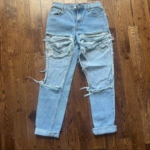 Vintage Reworked Levi Denim